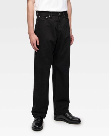 #100 STRAIGHT - KYOTOMONTSUKI DYED,BLK, large image number 1