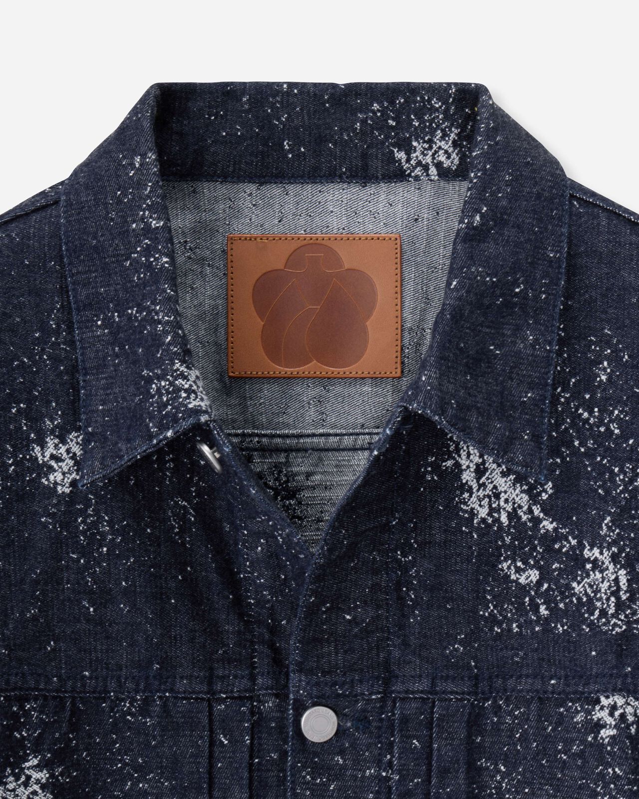 #001 DENIM JKT - JAGUARD,Indigo, large image number 9