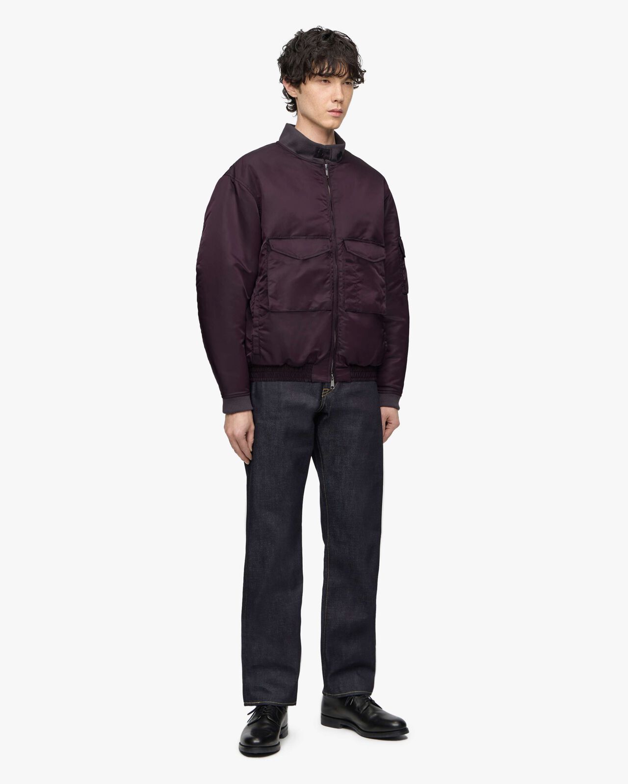 FLIGHT JACKET,Grigio, large image number 11