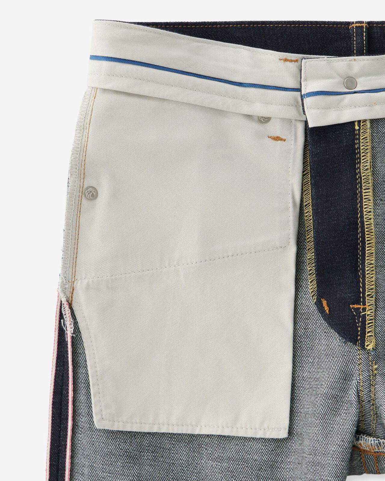 #300 STANDARD SLIM 14.7oz ZIPPER FLY,Indigo, large image number 12