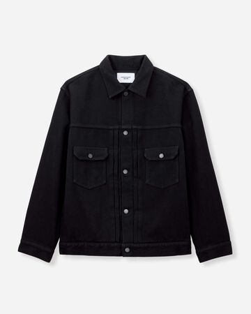 [Late Mar Release] SASHIKO JACKET#002-OVERDYE,BLK, large image number 6