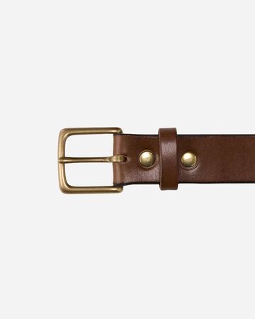 LEATHER BELT - BENZ,BRN, small image number 4