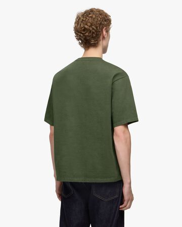 ZIMBABWE COTTON SS TEE-PRODUCT DYE(BODY),NAVY, large image number 1