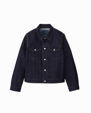 #013 STANDARD DENIM JACKET WOMEN'S 14.7oz,靛藍, large image number 1