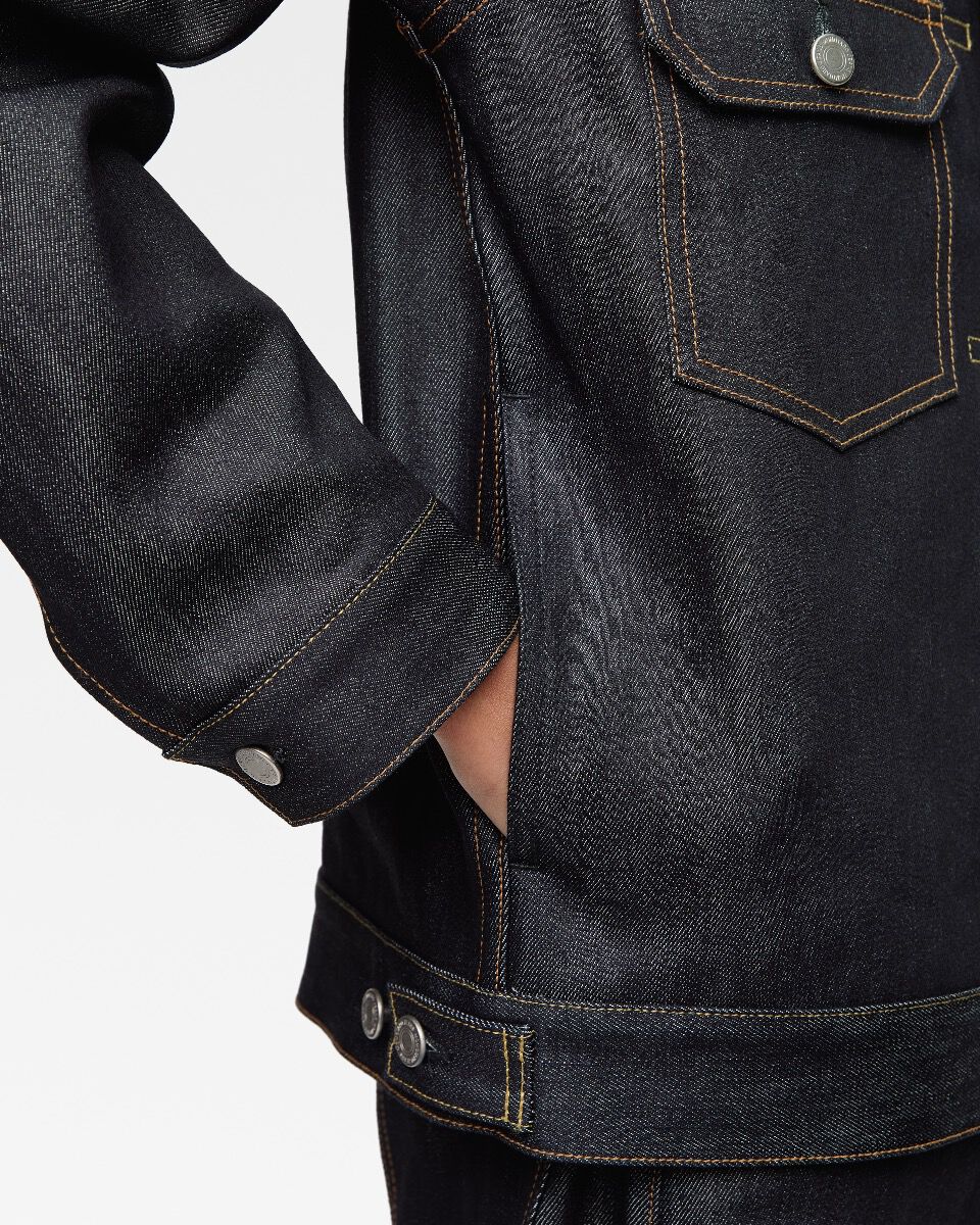 小物 SILK DENIM MORTORCYCLE COAT SILK DENIM MORTORCYCLE COAT SAINT LAURENT - Motorcycle