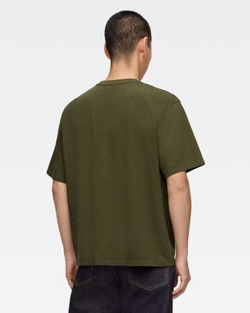 HEAVY OUNCE S/S TEE -MOMOTARO,Vert olive, small image number 12