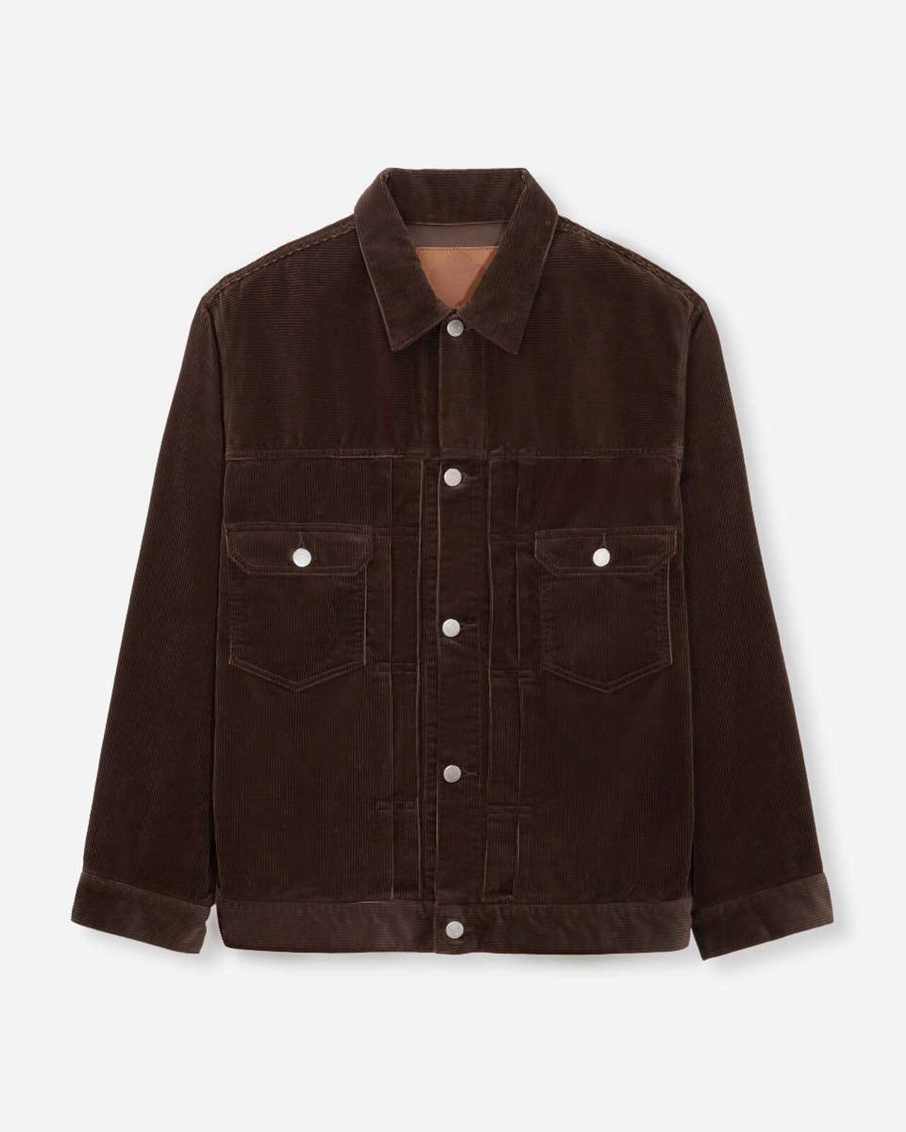 #002 CORDUROY JACKET,BRN, large image number 5