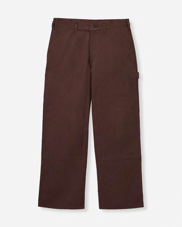 DUCK DOUBLE KNEE PANTS,Marron, large image number 4