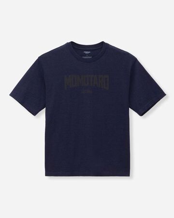 YARN DYED S/S TEE - ALPHABET FRONT),Indigo, small image number 5