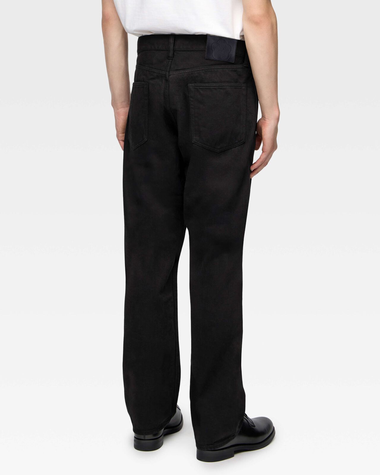 #100 STRAIGHT - KYOTOMONTSUKI DYED,BLK, large image number 2