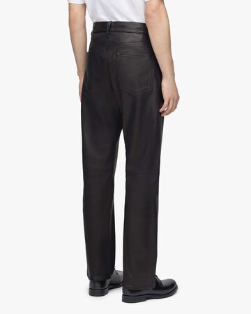 #100 STRAIGHT - SMOOTH LEATHER,BLK, large image number 14