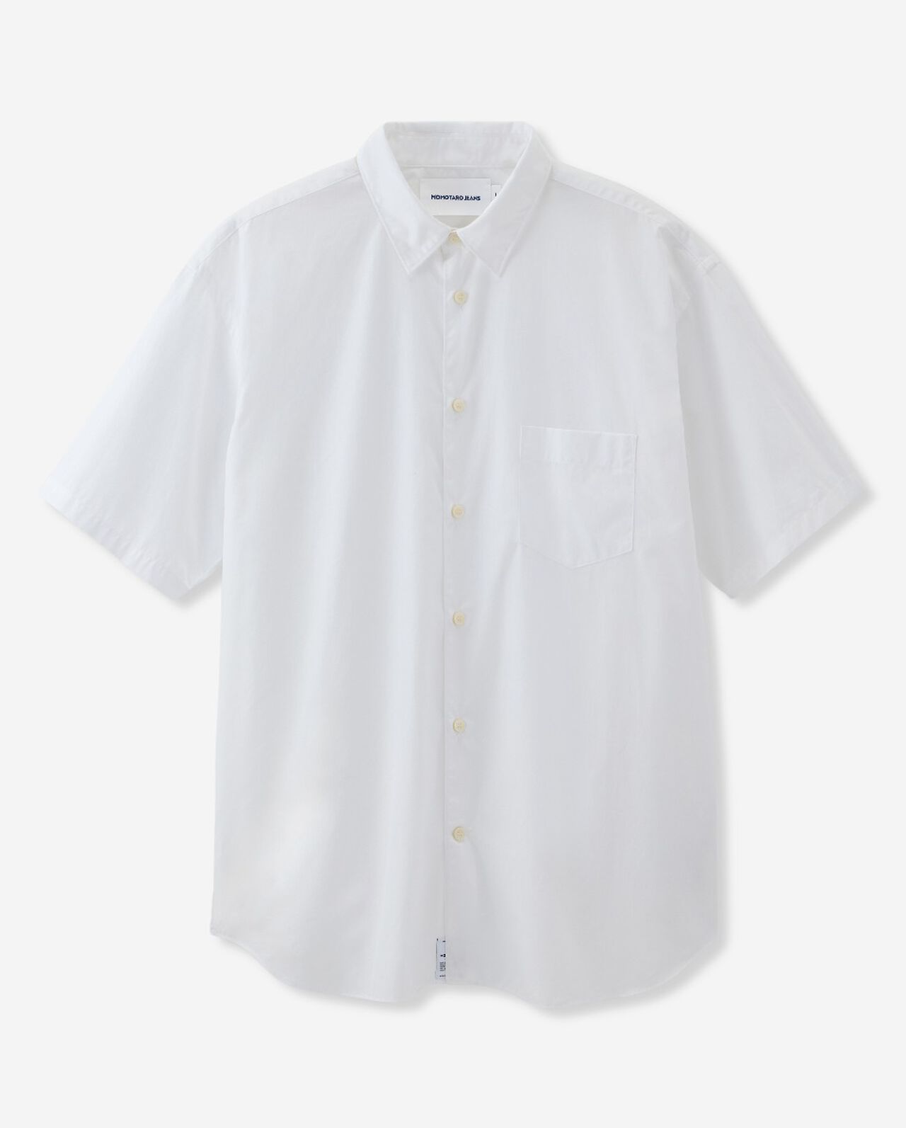 BROAD S/S SHIRT,WHT, large image number 5