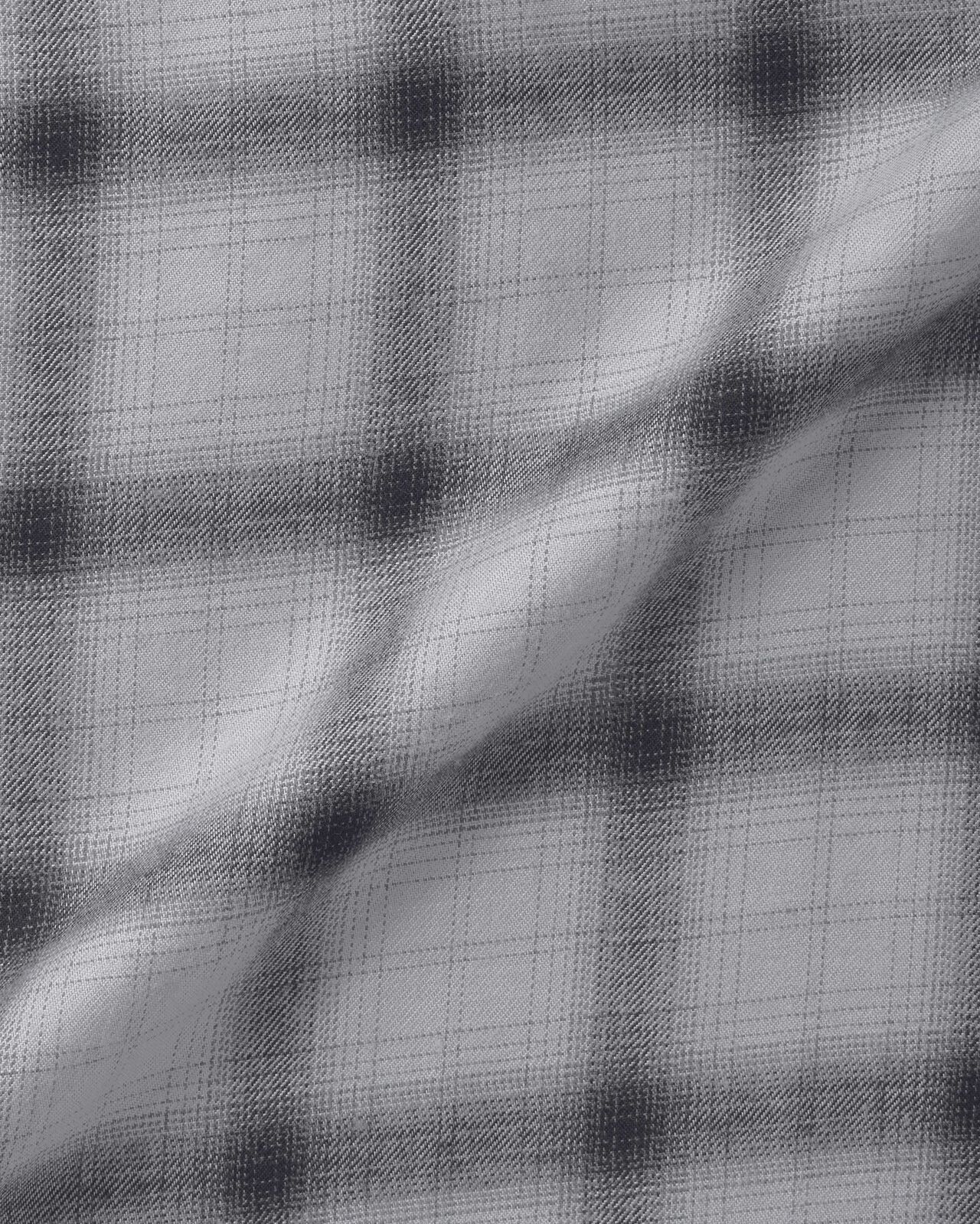 RAYON CHECK L/S  SHIRT,NAVY, large image number 10