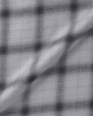 RAYON CHECK L/S  SHIRT,NAVY, large image number 10