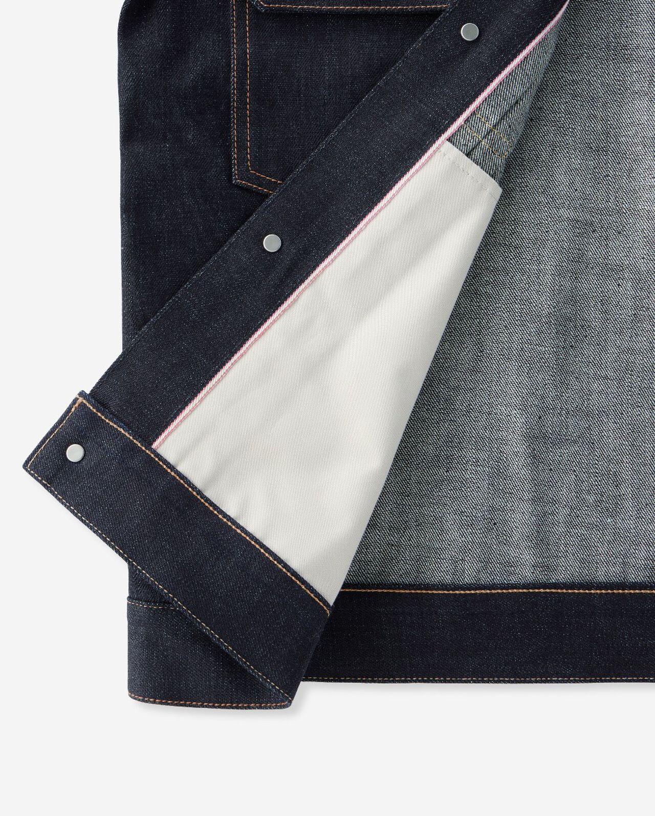 #001 STANDARD DENIM JACKET 14.7oz,Indigo, large image number 12