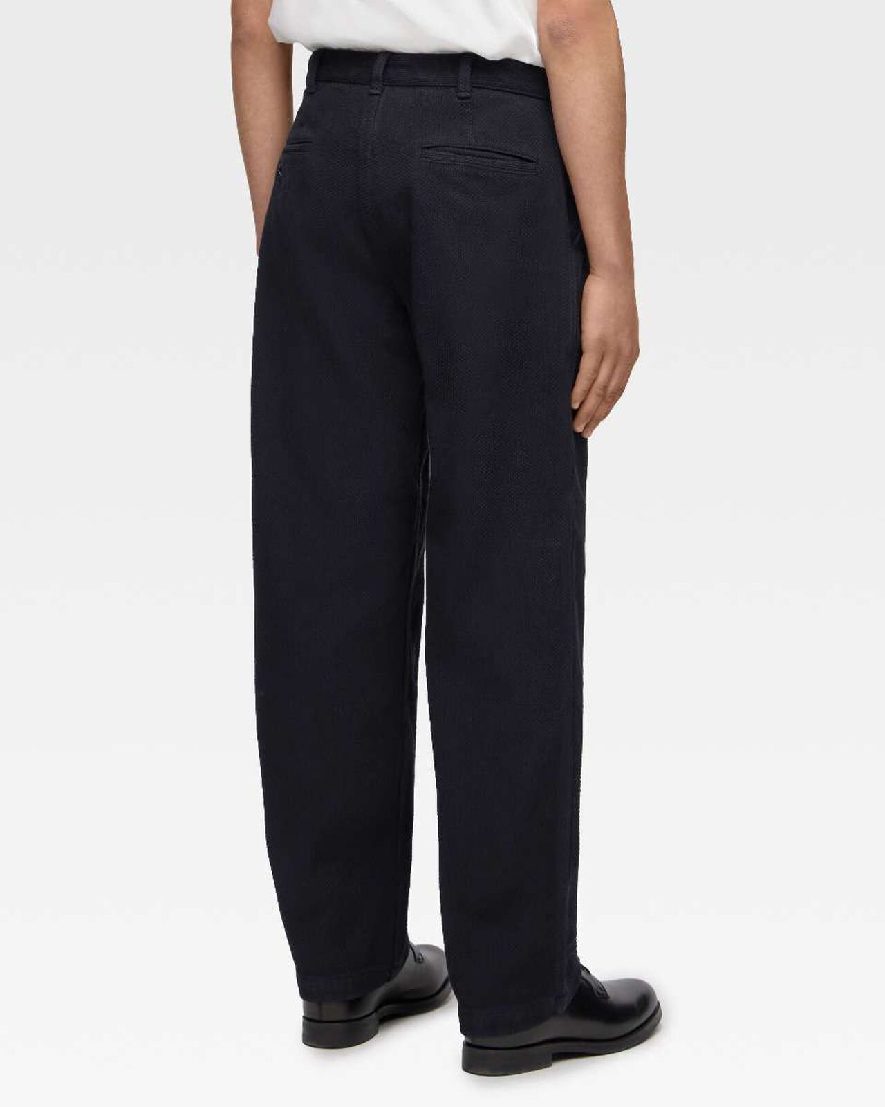 SASHIKO PANTS,Indigo, large image number 2