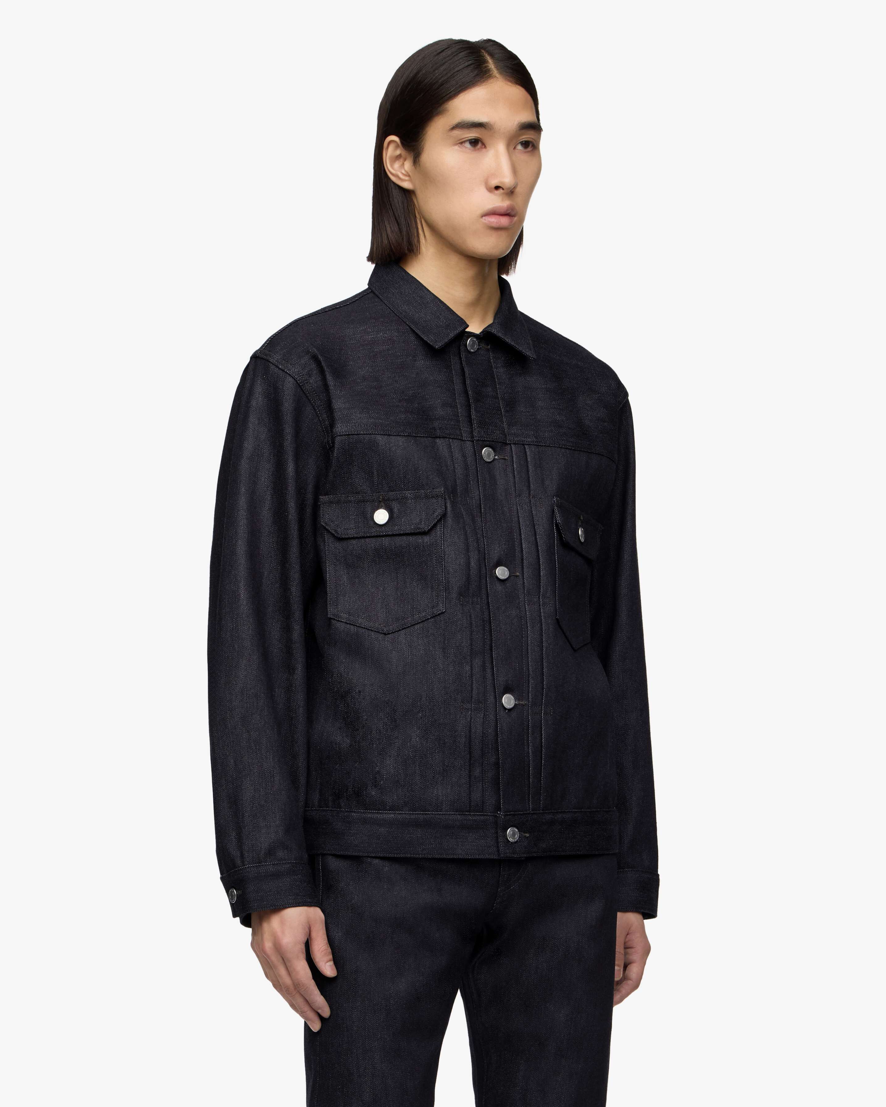 002 CASHMERE DENIM JACKET 13.7oz