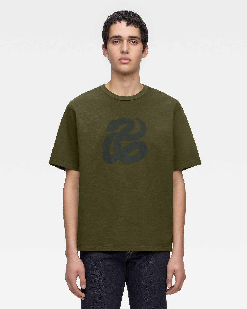 HEAVY OUNCE S/S TEE -SNAKE