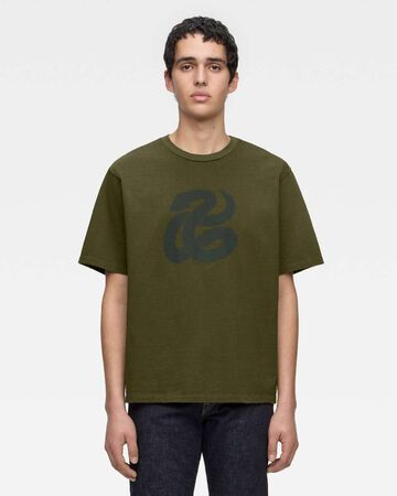 HEAVY OUNCE S/S TEE -SNAKE,Hitam, small image number 10