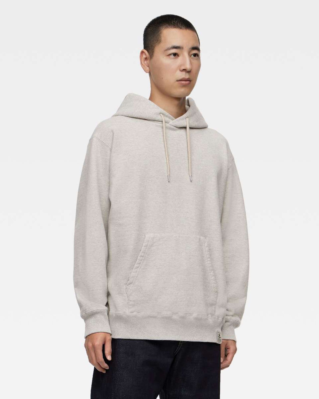 HEAVY TERRY HOODY,NAY, large image number 13