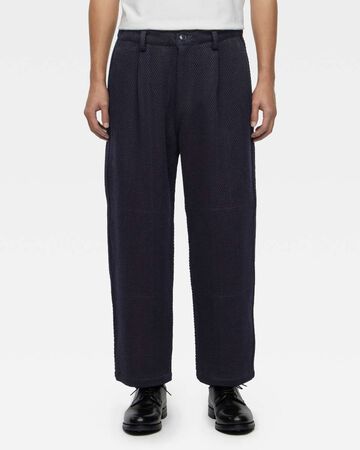 SASHIKO PANTS,Indigo, small image number 0