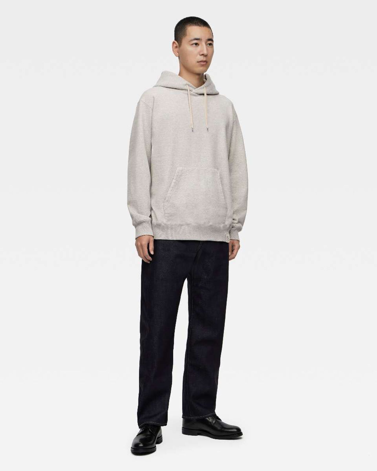 HEAVY TERRY HOODY,NAY, large image number 15