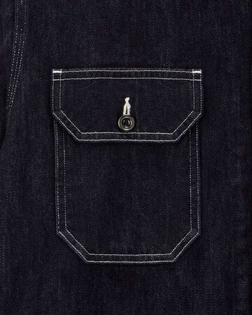 DENIM COVERALL,Indigo, small image number 9