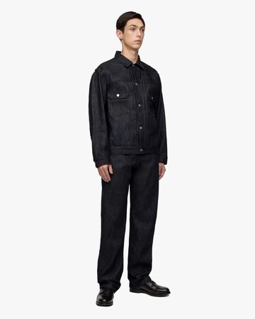#002 CASHMERE DENIM JACKET 13.7oz,Indigo, large image number 4