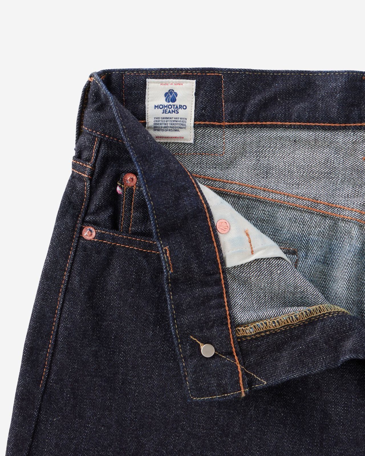 #200 CLASSIC TAPERED 15.7oz BUTTON FLY,Indigo, large image number 12