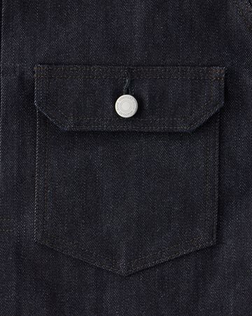 #002 CASHMERE DENIM JACKET 13.7oz,Indigo, small image number 9