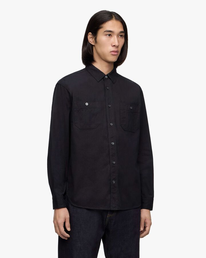 SASHIKO L/S SHIRT,, medium