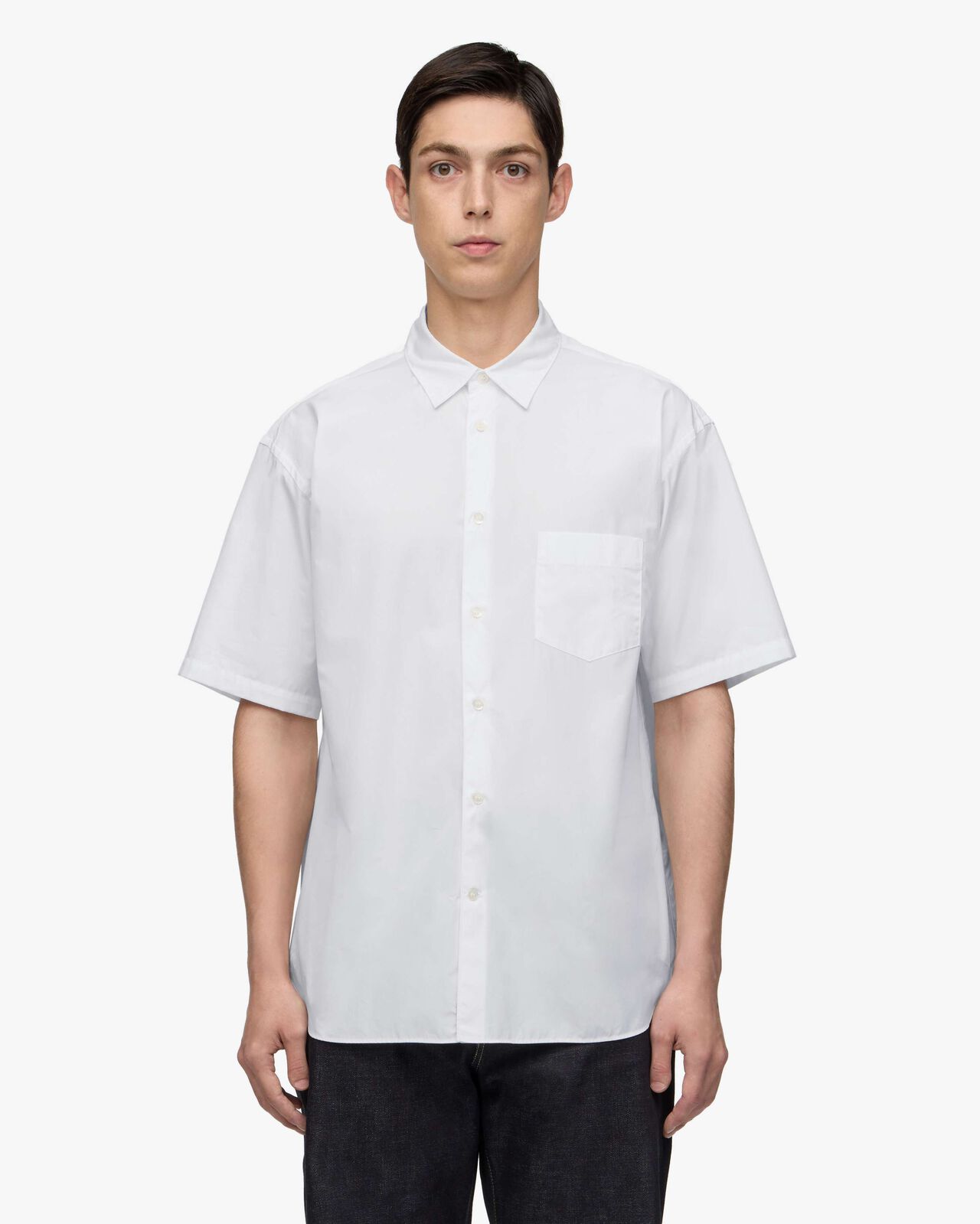 BROAD S/S SHIRT,Weiß, large image number 0
