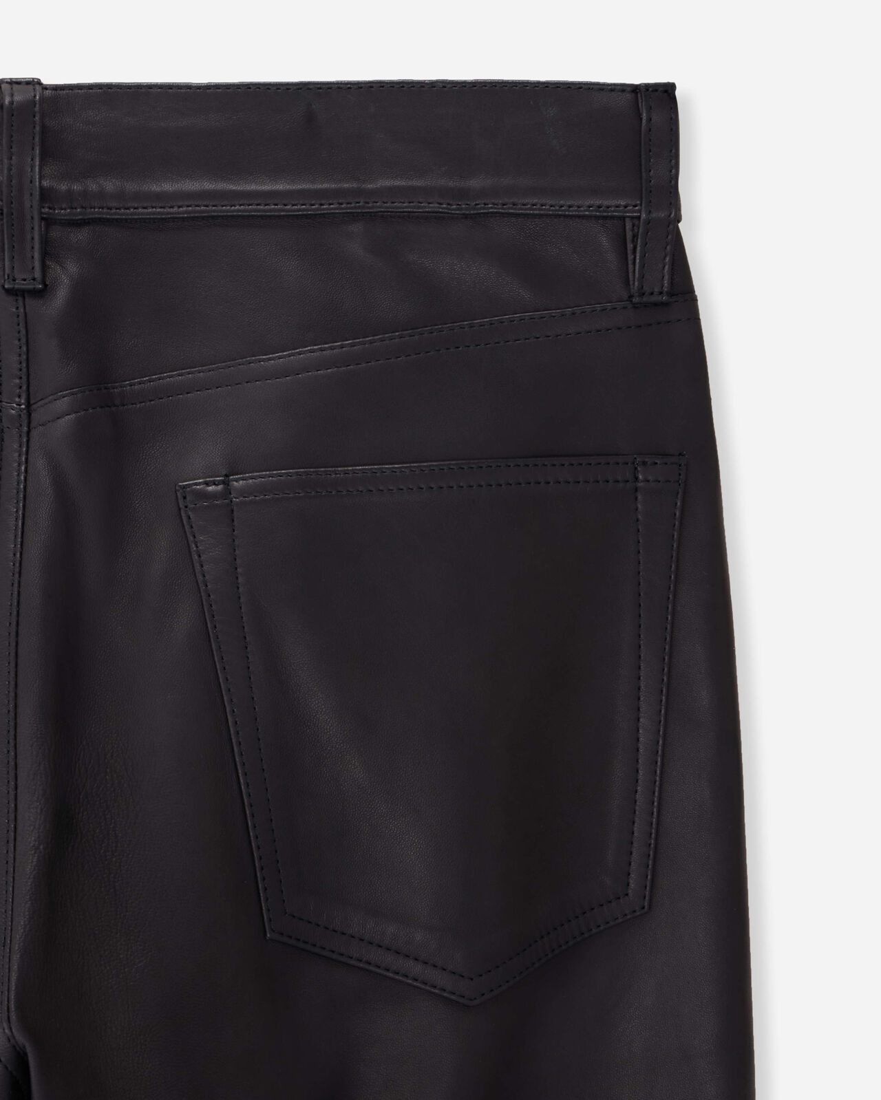 #100 STRAIGHT - SMOOTH LEATHER,BLK, large image number 20