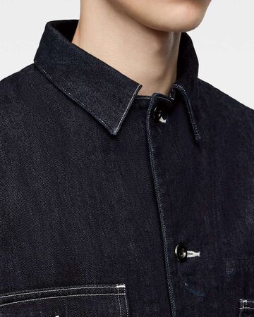 DENIM COVERALL,Indigo, large image number 4