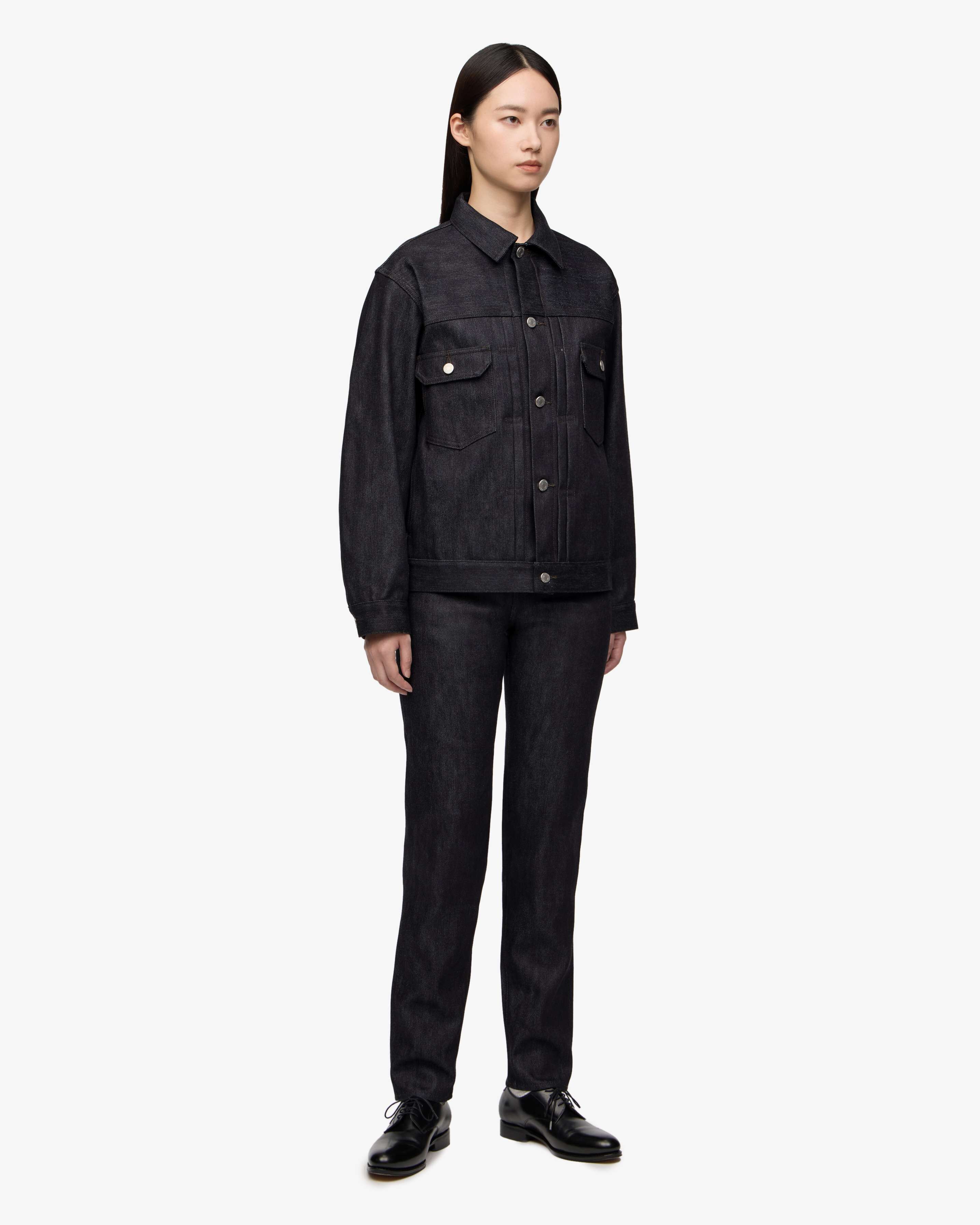 002 CASHMERE DENIM JACKET 13.7oz