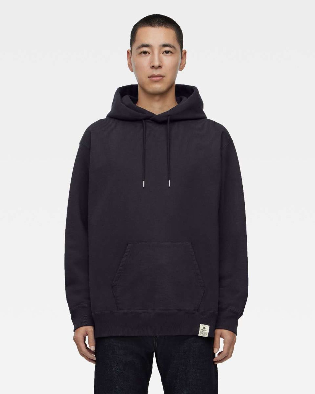 HEAVY TERRY HOODY,NAY, large image number 24