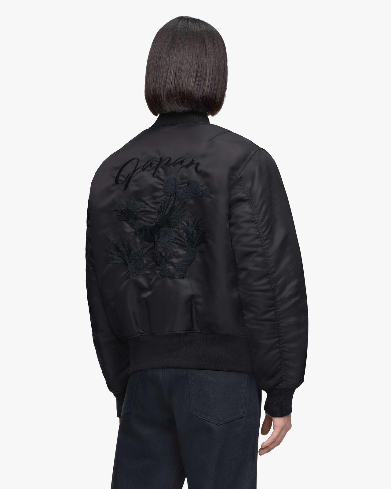 EMBROIDERY MA-1,BLK, large image number 2