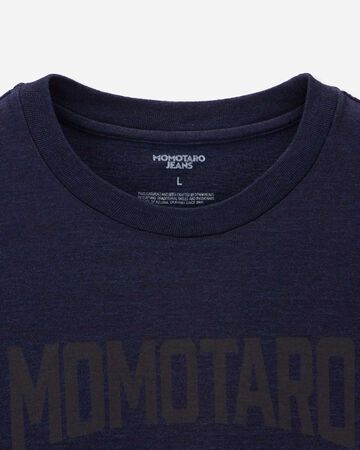 YARN DYED S/S TEE - ALPHABET FRONT),Indigo, small image number 7