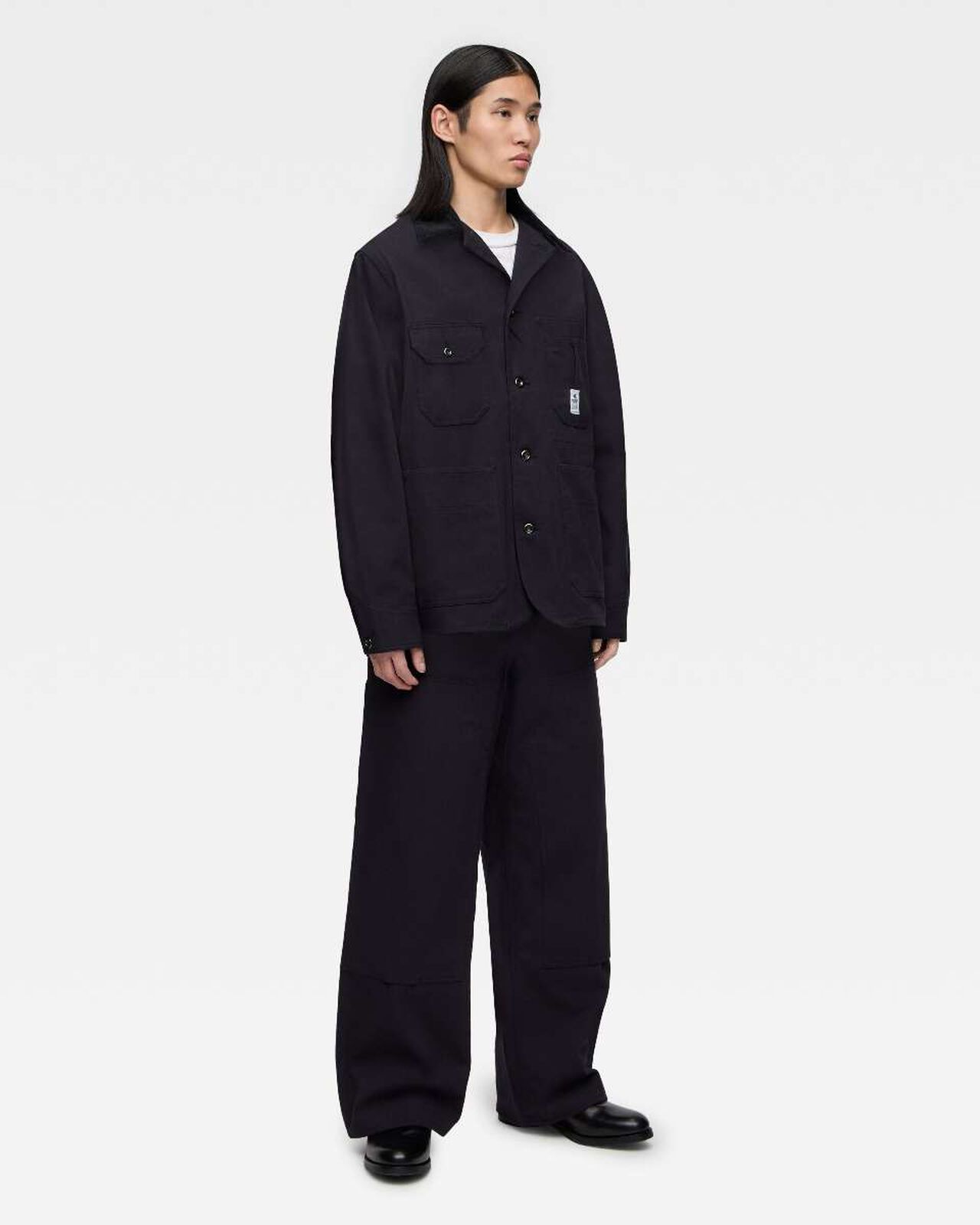 DUCK COVERALL,NAVY, large image number 3
