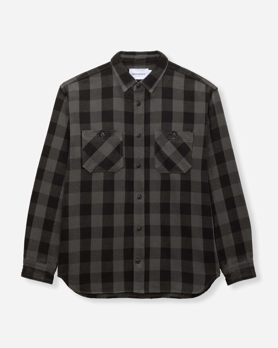 BLOCK CHECK L/S SHIRT