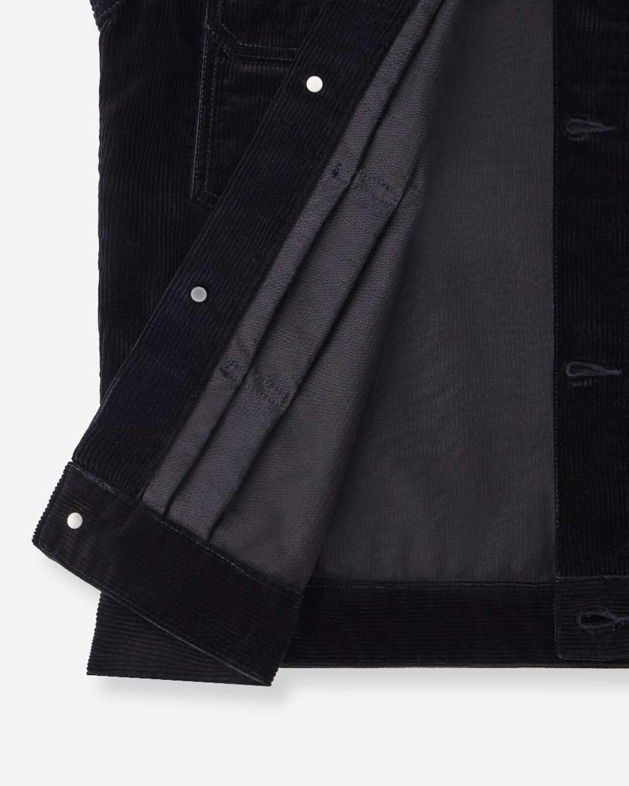#002 CORDUROY JACKET,BLK, large image number 9