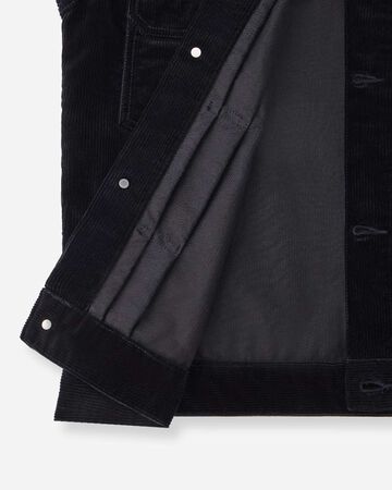 #002 CORDUROY JACKET,BLK, small image number 9