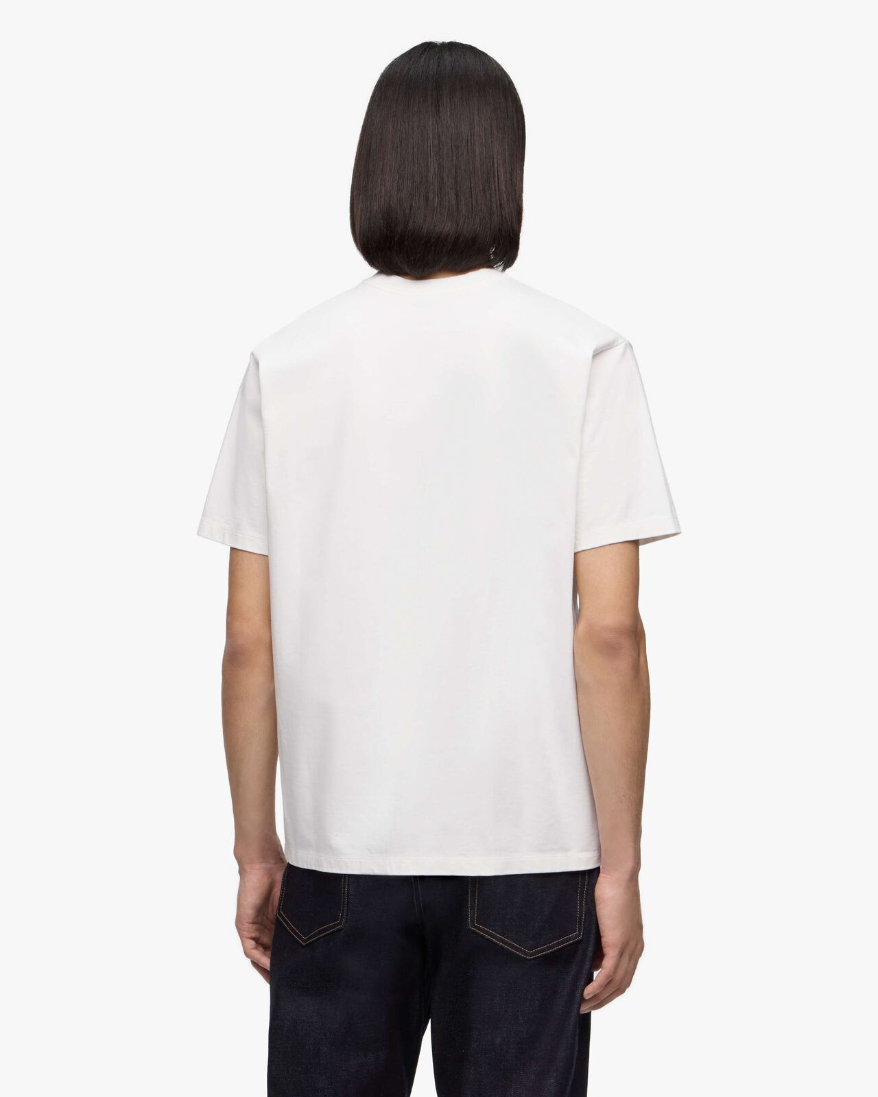 [Late Feb Release] SUVIN COTTON S/S TEE-REGULAR FIT,BLK, large image number 2