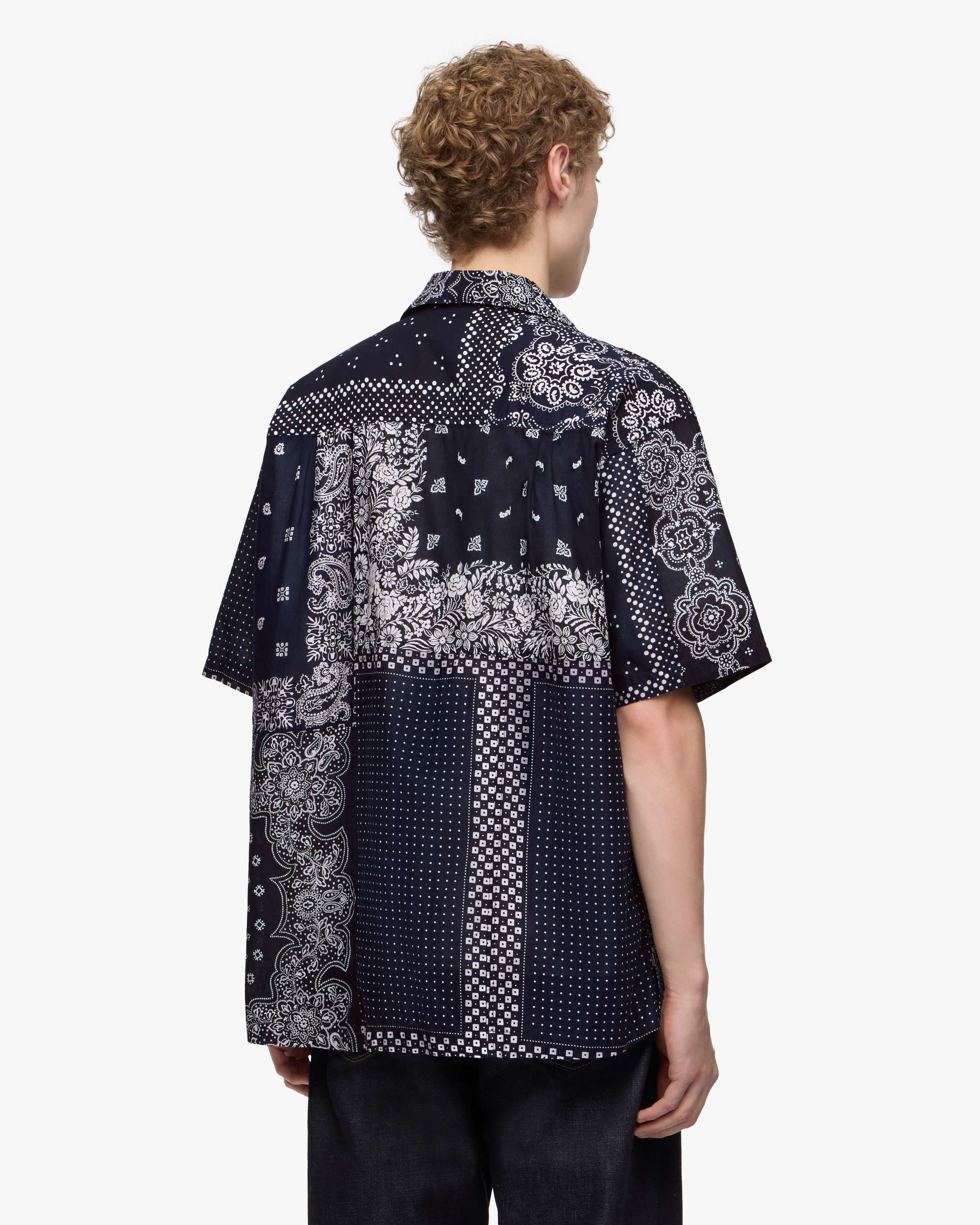 ORIGINAL PRINT S/S SHIRT -PAISLEY PATTERN