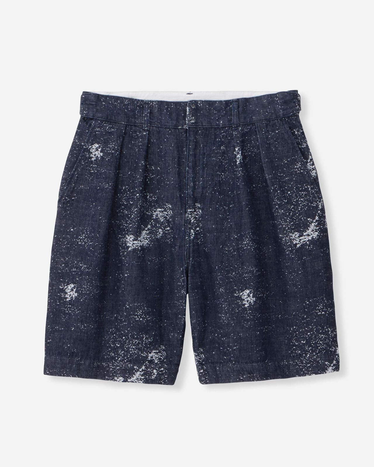 WIDE SHORTS - JAGUARD,Indigo, large image number 4