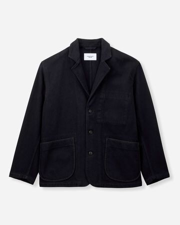 [Late Mar Release] SASHIKO TAILORED JACKET-OVERDYE,BLK, large image number 5