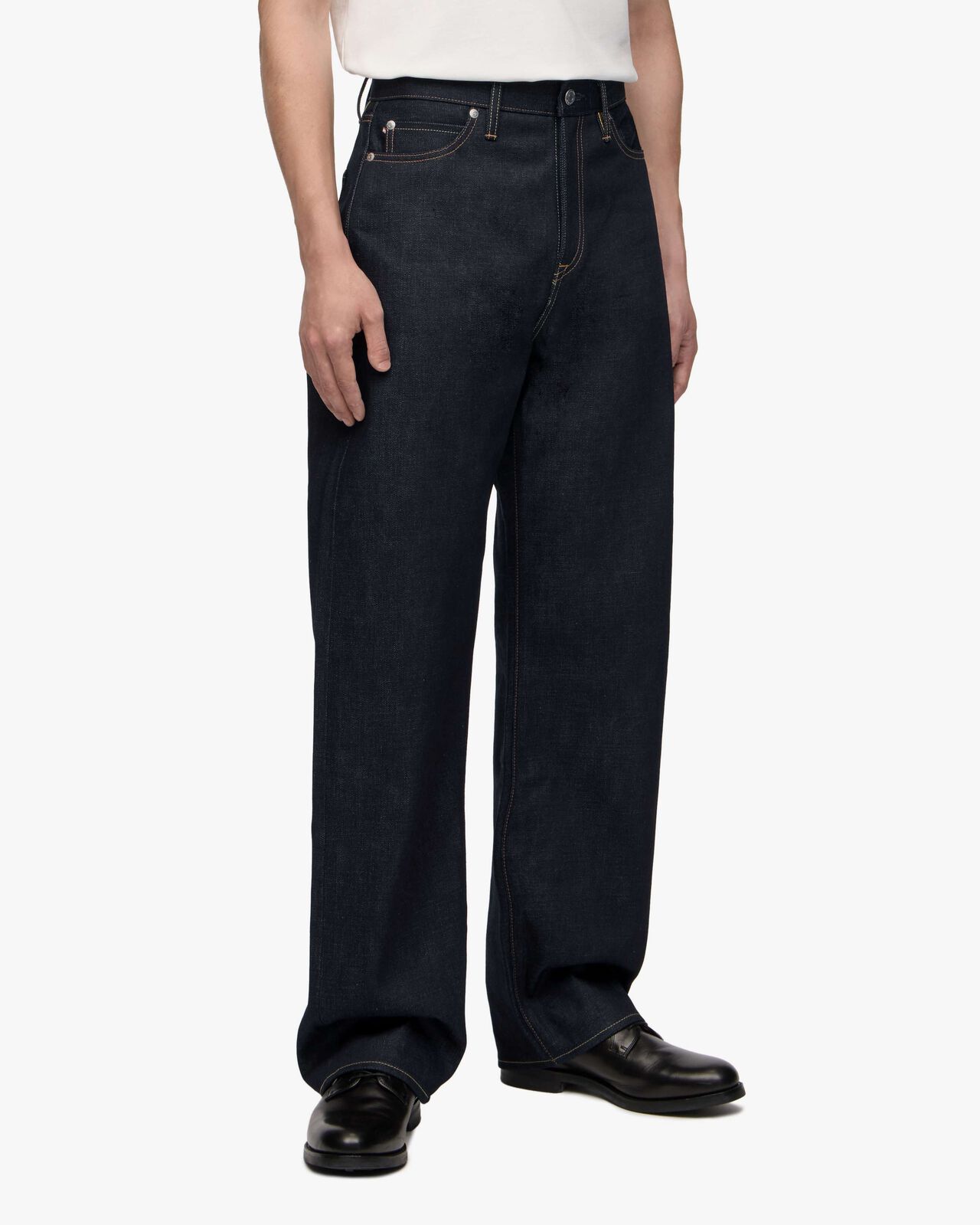 #400 STANDARD WIDE 14.7oz ZIPPER FLY,Indigo, large image number 1