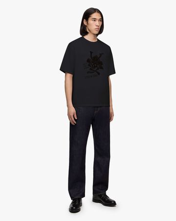 ZIMBABWE COTTON S/S TEE- SKULL,WHT, large image number 8