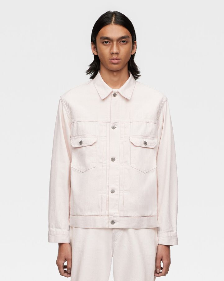 #002 DENIM JACKET - SAKURA DYED,, medium