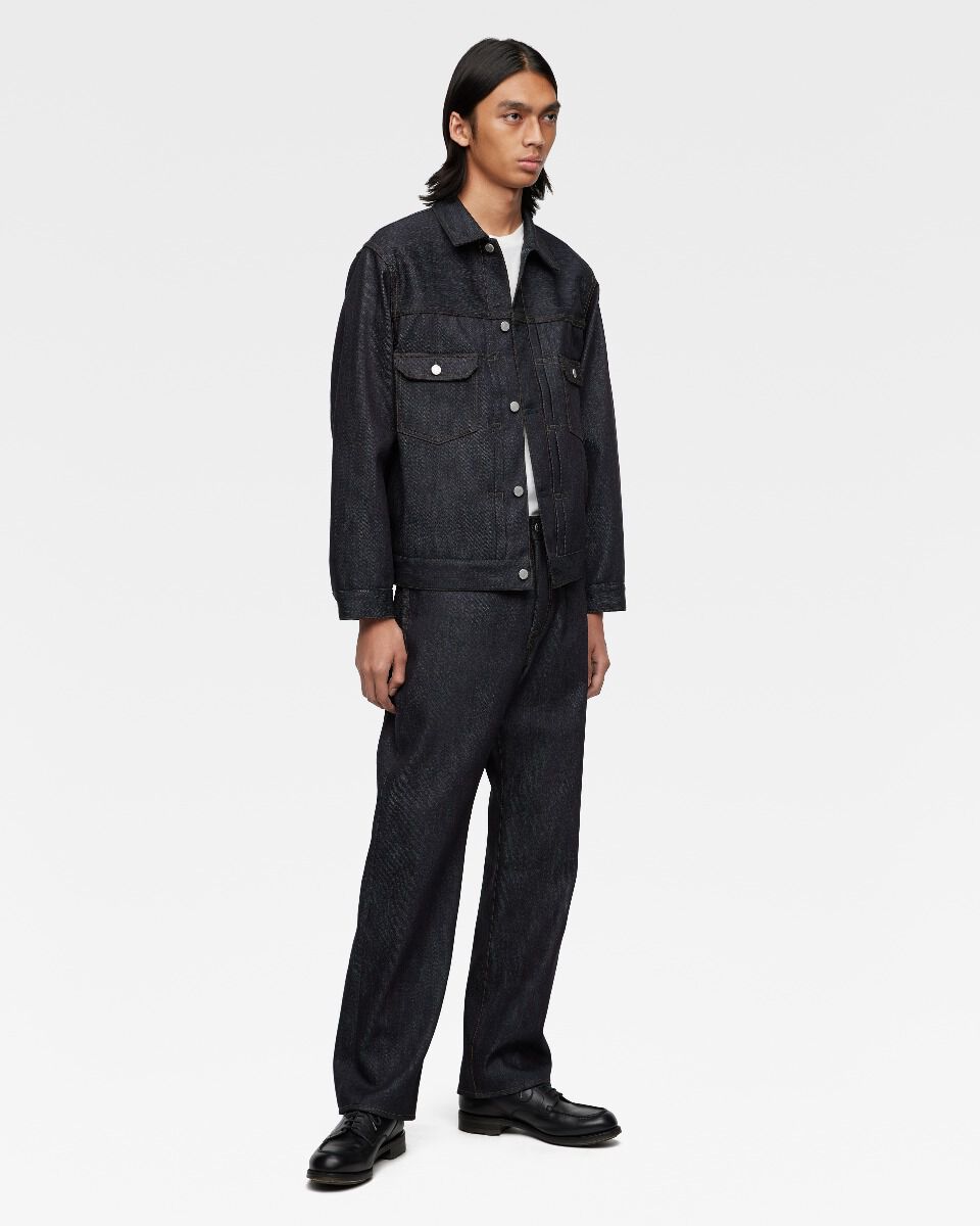 100 CASHMERE STRAIGHT 13.7oz ZIPPER FLY